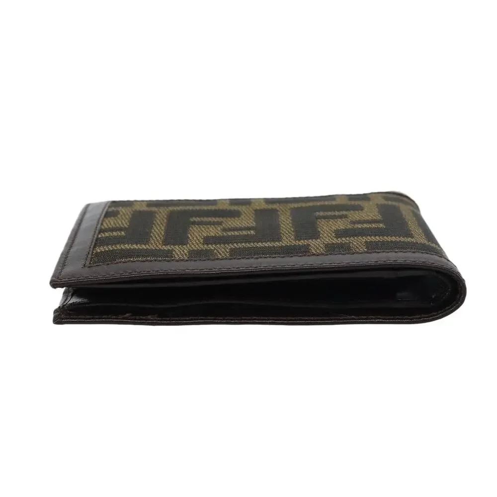 Fendi Zucca Wallet Black